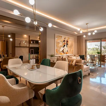 Appartement Exceptionnel Avec Golf Marrakesch Exterior foto